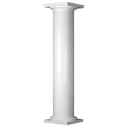 Round Shaft not-tapered smooth column